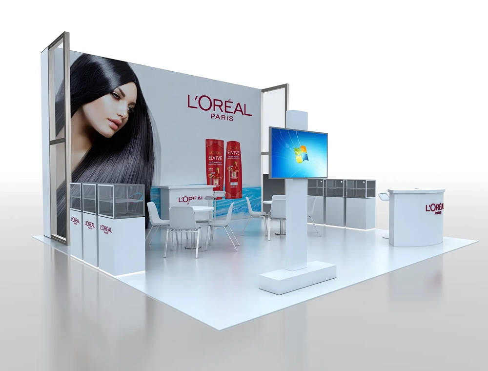 Options to rent 20x20 trade show booth